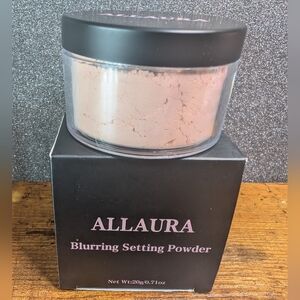 Allaura Blurring Setting Powder Loose Powder For All Skin Types 0.71 Oz